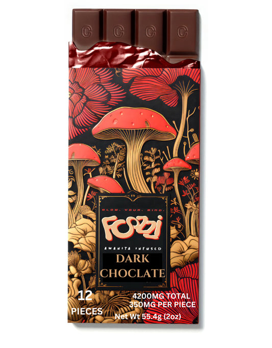 Amanita Muscaria Dark Chocolate Bar